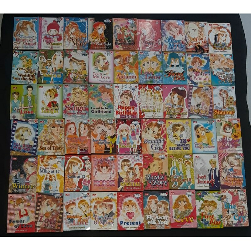 Buku Novel Serial Cantik Miyuki Kobayashi