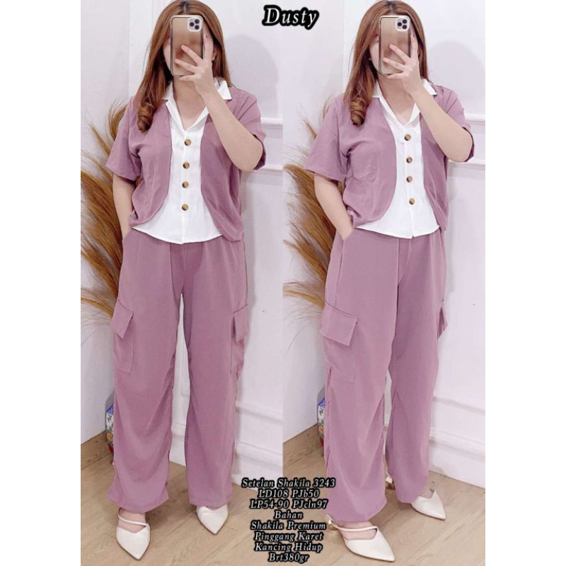 SETELAN SHAKILA 3243 Set SHAKILA PREMIUM