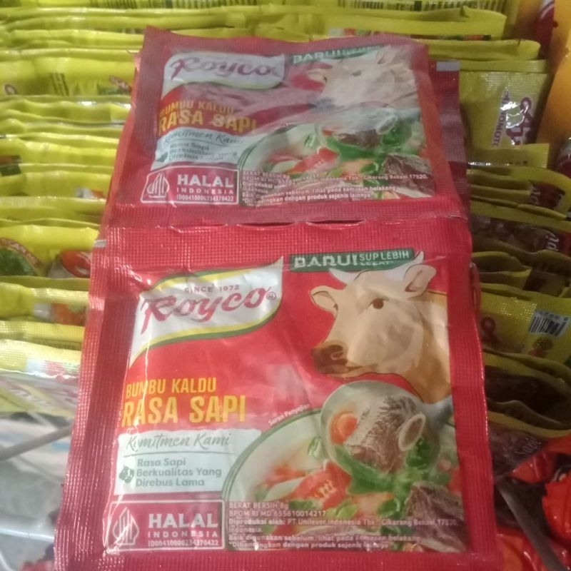 

Royco rasa sapi rentengan