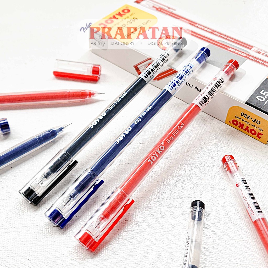 

Joyko GP-330 Gel Pen 0.5mm | Pena Jel | Pulpen