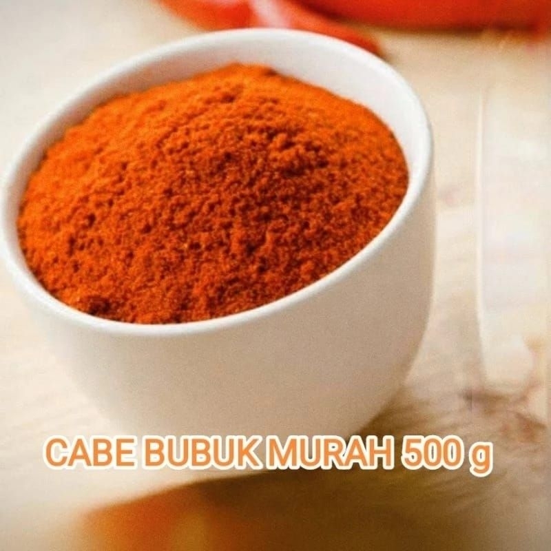 

Cabe Bubuk Murah 500 g Chili Powder Bubuk Cabe 500g