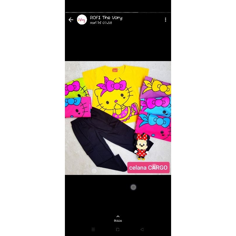 setelan baju anak the vory