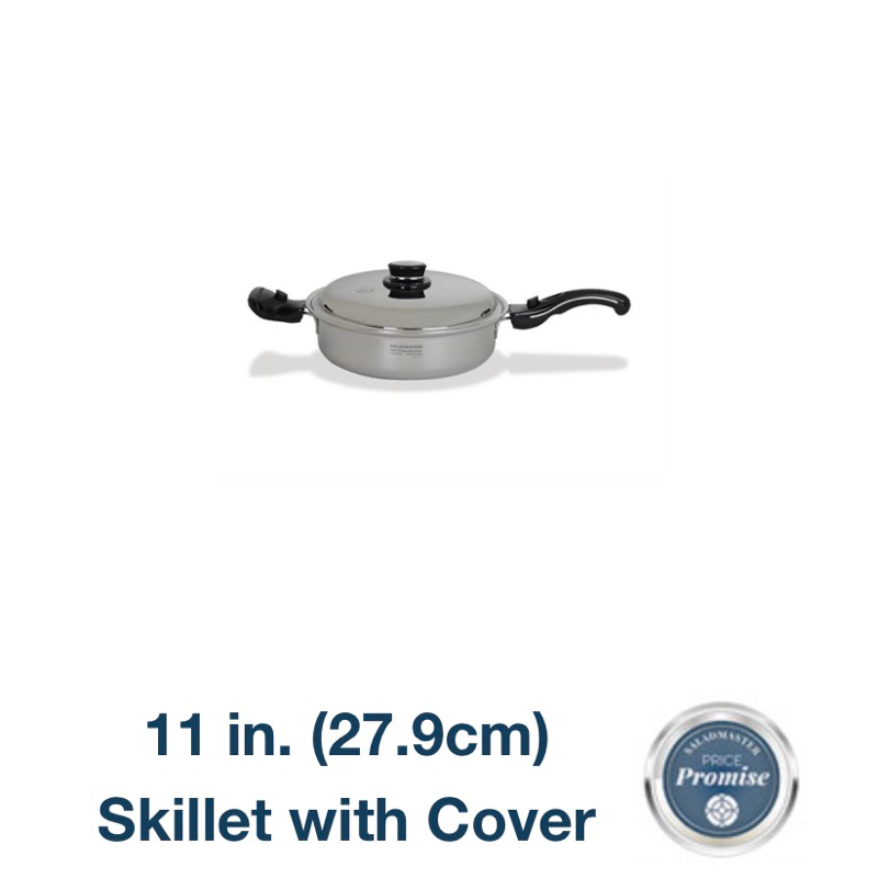 Panci Saladmaster Large Skillet 11 Inch
