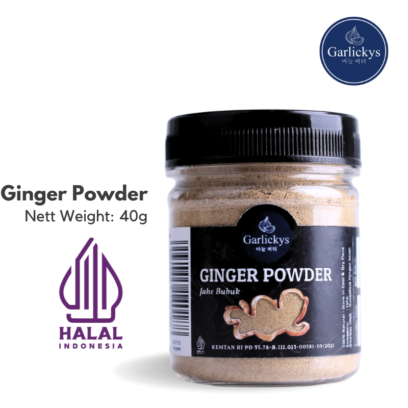 

Jahe Bubuk Murni / Bubuk Jahe Murni / Ginger Powder Premium Quality by Garlickys Jahe Bubuk Asli Minuman Jahe Bubuk