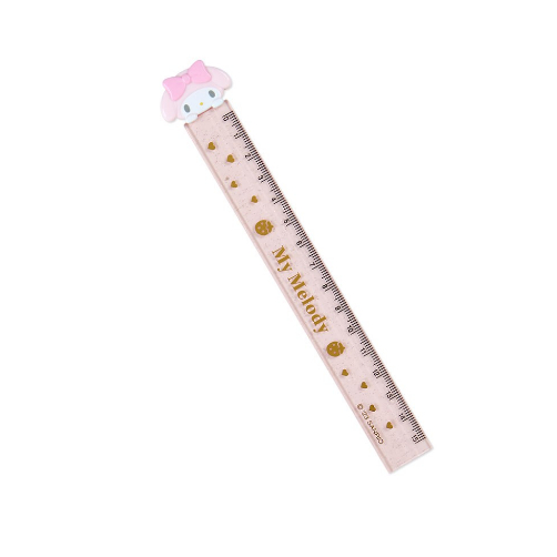 

My Melody Slim ruler 15cm with mascot