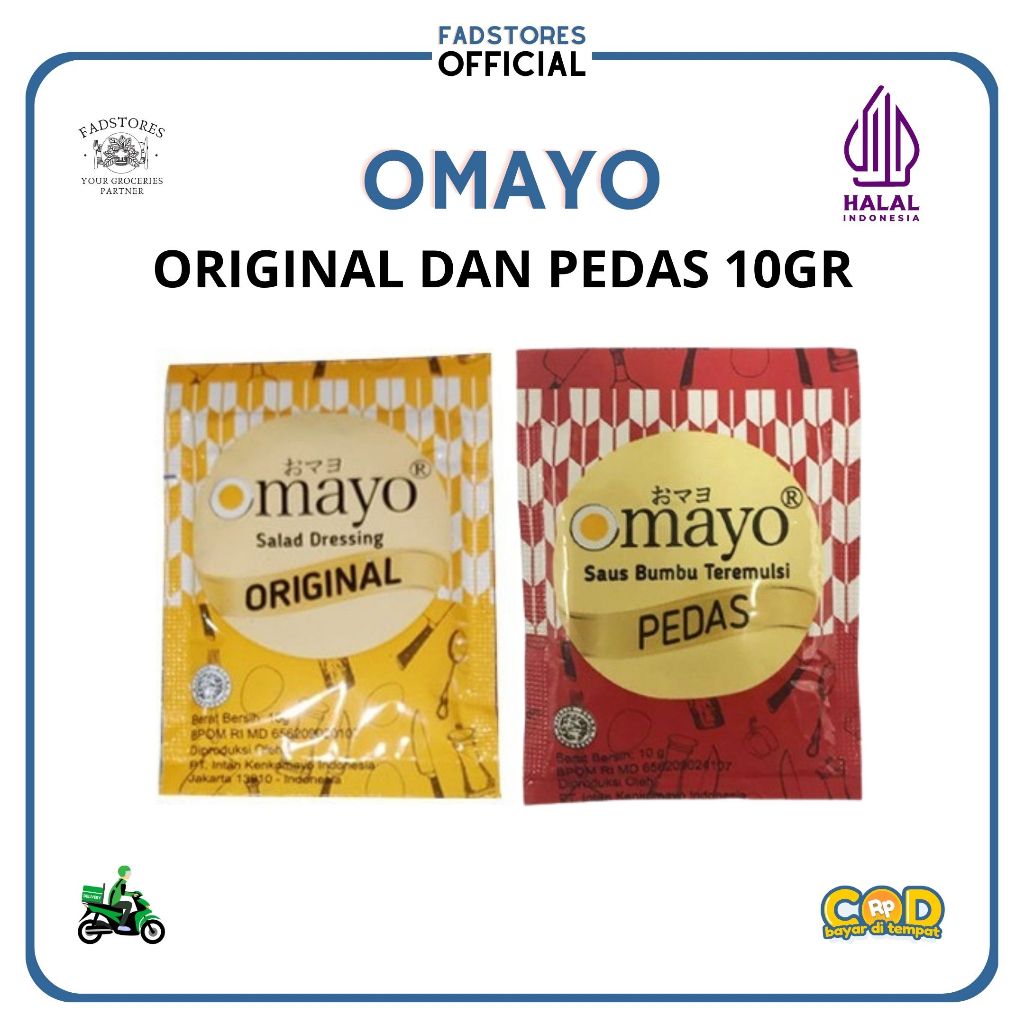 

Omayo Original 10gr - Omayo Pedas10gr