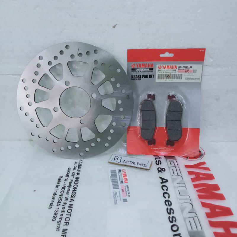 PIRINGAN CAKRAM DEPAN PLUS KAMPAS REM DEPAN JUPITER Z BURHAN VEGA R NEW VEGA R