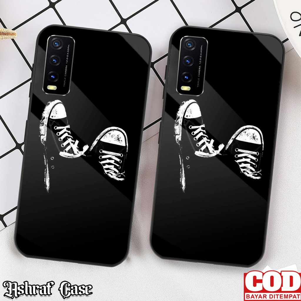 Case VIVO Y12S / Y20 / Y20S / Y20SG - Casing VIVO Y20 / Y12S / Y20S / Y20SG ( BLCK ) Silikon Hp Y12S