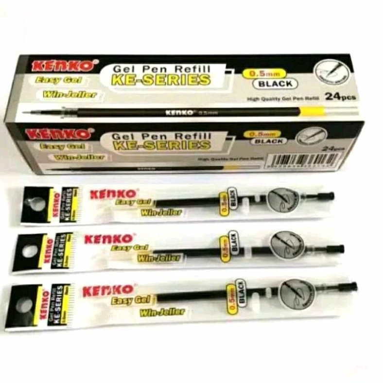 

Refill Pulpen/ isi Pulpen Gel Kenko Easy KE-Series (isi 24 pcs)