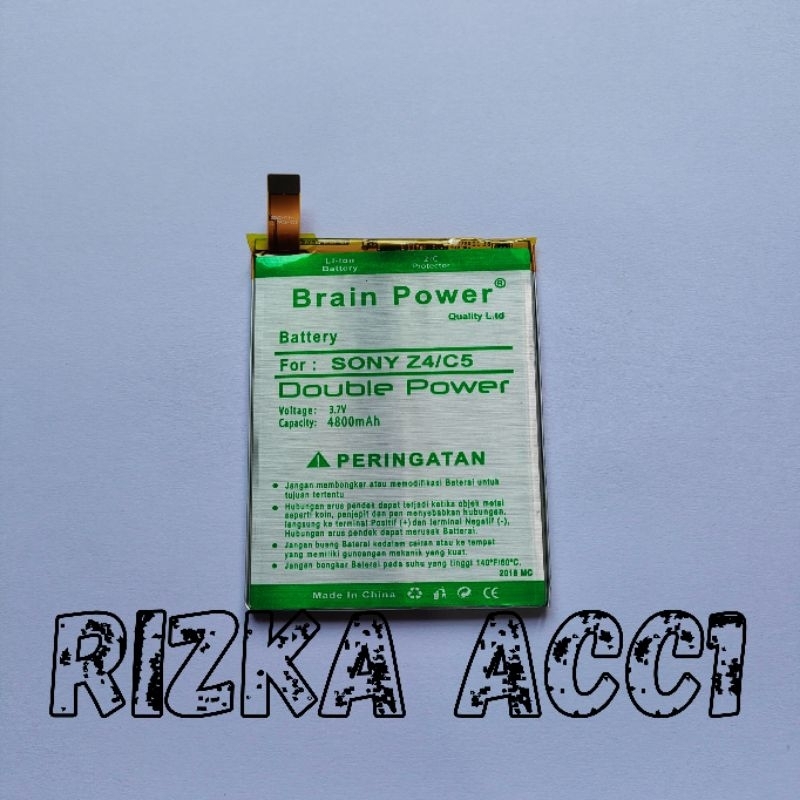 Baterai Batre Hp Sony Xperia Z4 / Xperia C5 Ultra / Xperia Z3 Plus / Xperia C5 LIS1579ERPC
