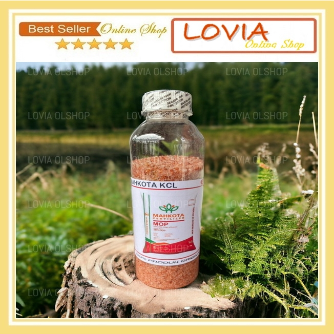 Repack 250 Gram Pupuk KCL Mahkota MOP Fertilizer