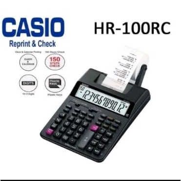 

Casio Printing Calculator HR -100RC