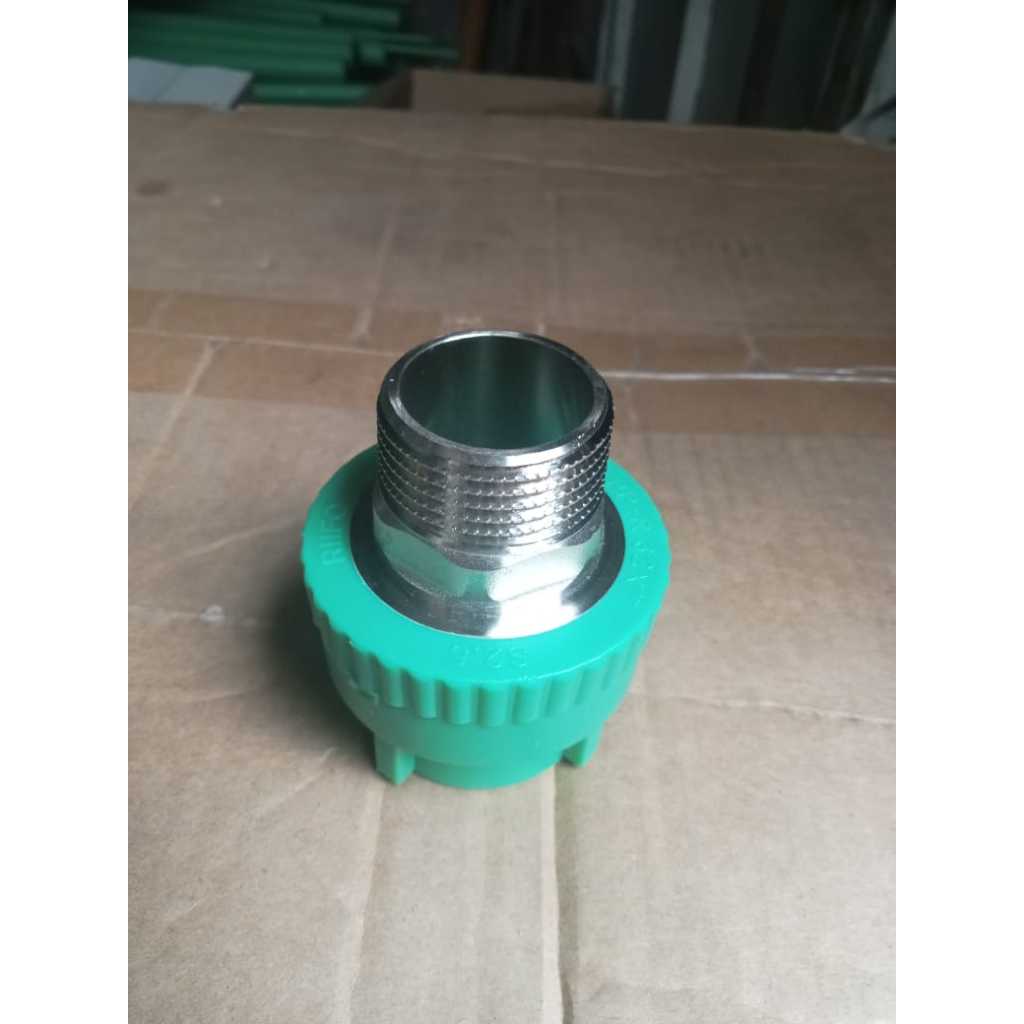 Sock Drat Luar Rifeng 32mm (1") / SDL PPR 1" / SDL 1 inch PPR / Male Thread Joint PPR 1"