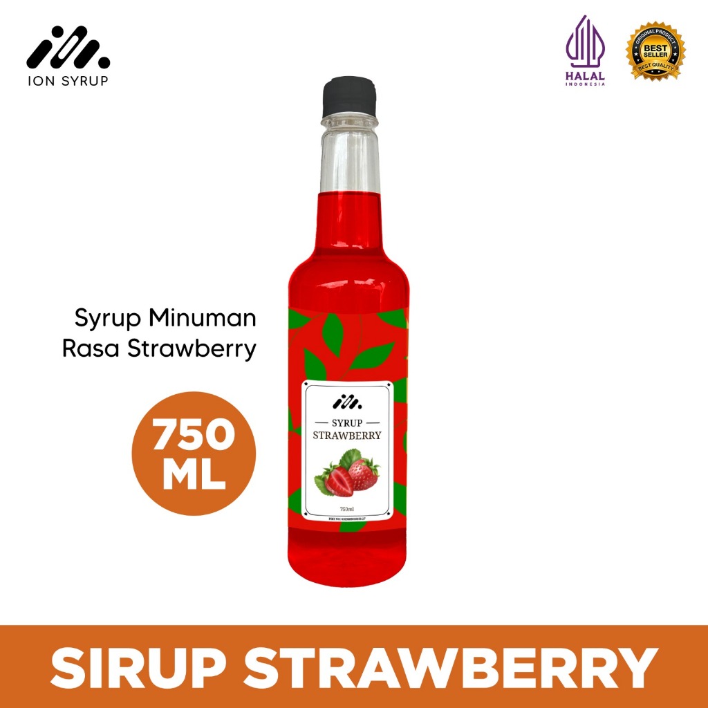 

Ion syrup Strawberry -Sirup Strawberry 750 ml