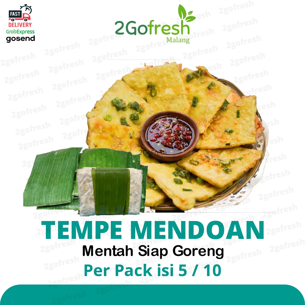 

Tempe Medoan Kemasan Daun - Sayur Sayuran