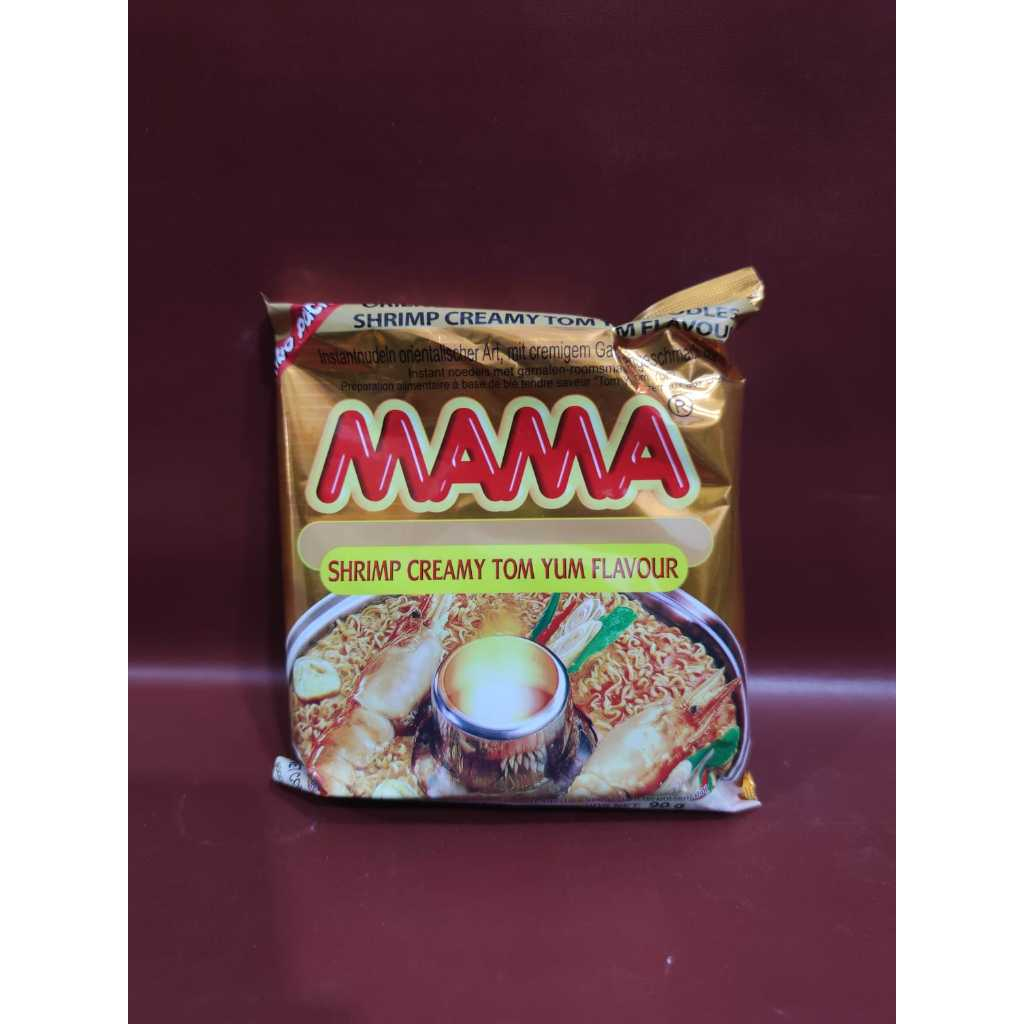 

MAMA Instant Noodle Shrimp Creamy Tom Yum Flavour 90gr - Mie Instant