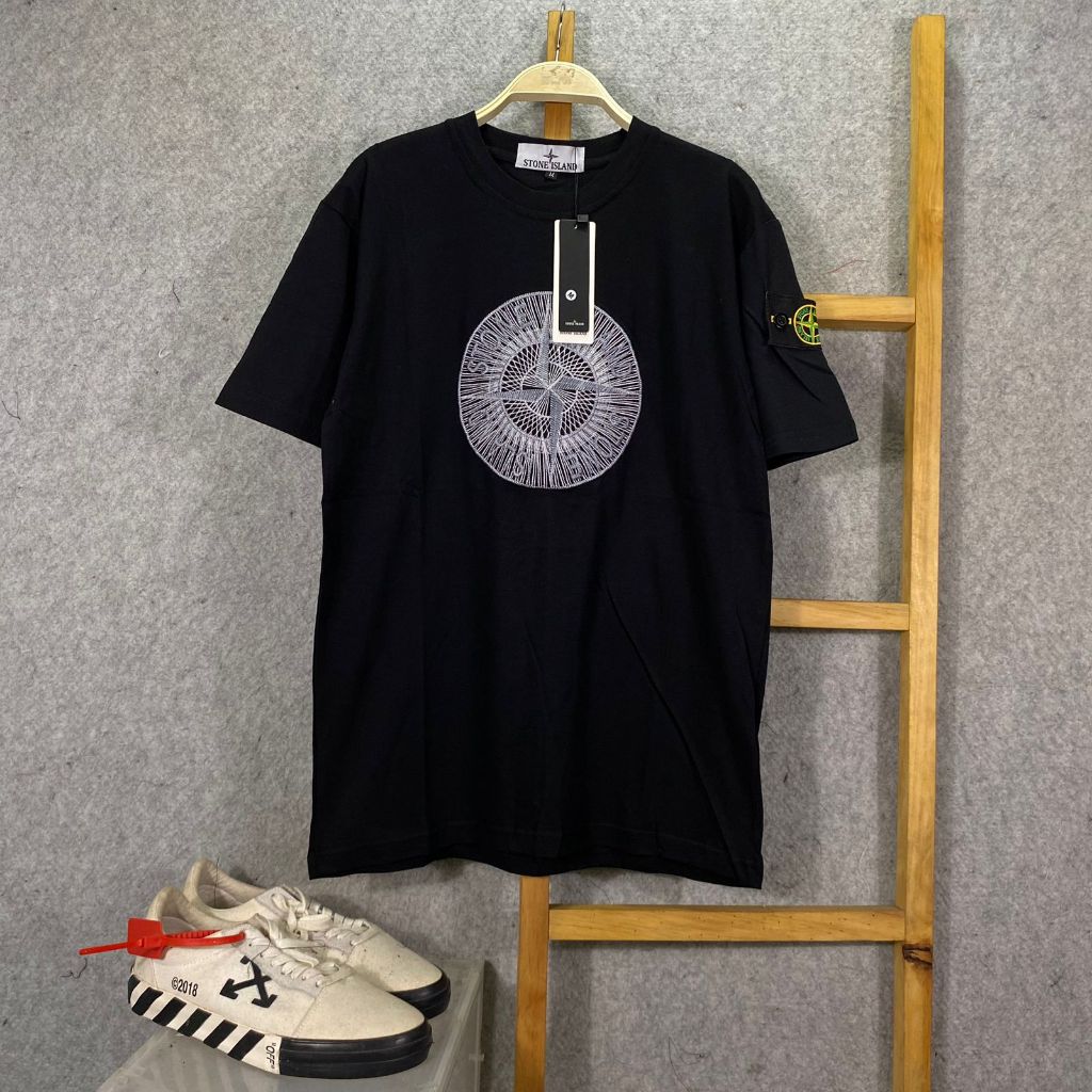 Kaos Stone Island Bordir Fulltag