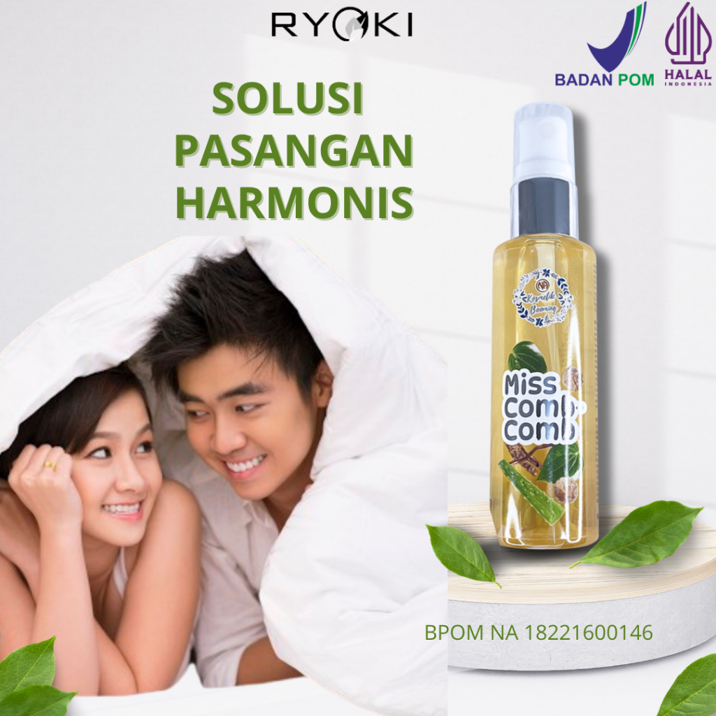 MISS COMB COMB RYOKI JAPAN SKINCARE Perapat Miss V agar kembali Perawan Pembersih Kewanitaan Keputih