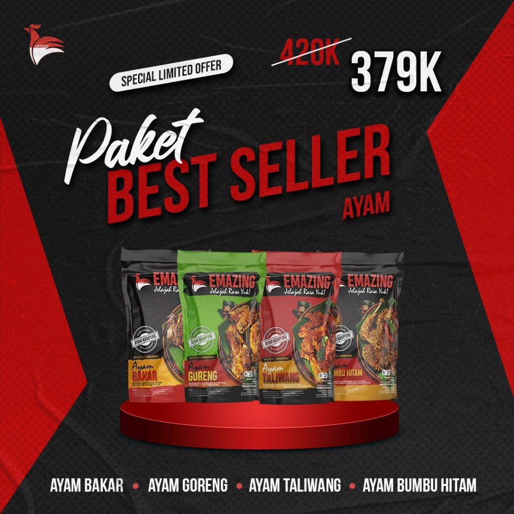 

PAKET BEST SELLER AYAM FROZEN FOOD EMAZING