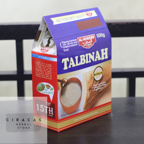 

SIAPKIRIM Talbinah Tepung Gandum Nabawy 500 gram Asli Obat Maag Lambung READY STOCK