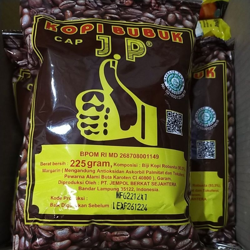 

Kopi hitam JP Asli