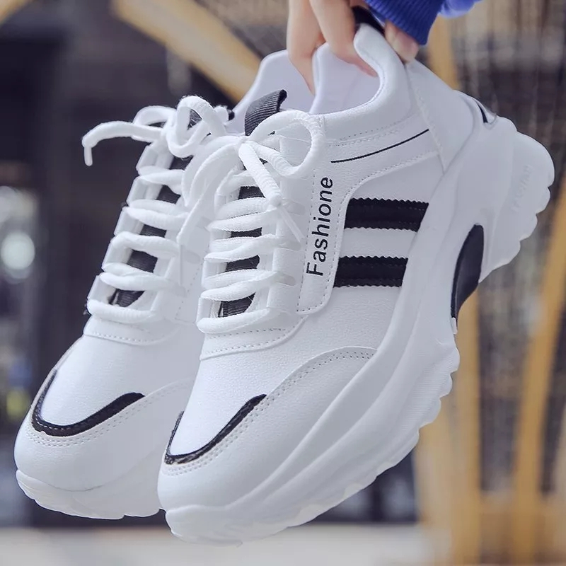 COD Sepatu Wanita Sepatu Sneakers New WANWO - SEPATU WANITA MODIS PEREMPUAN VERSI KOREA BARU DARI GA