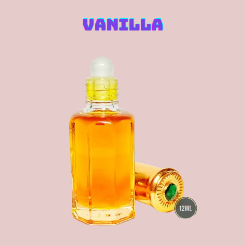 Minyak Wangi Vanilla 12ML Parfume Roll On Oles Non Alkohol Wangi Tahan Lama