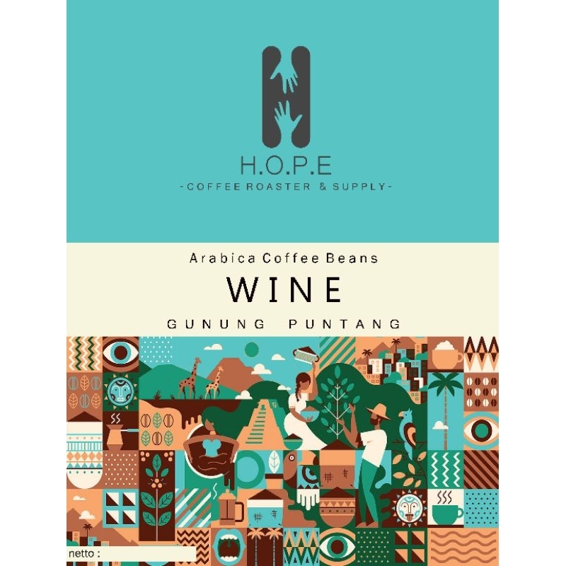 

GREANBEAN ARABICA BEANS PUNTANG WINE