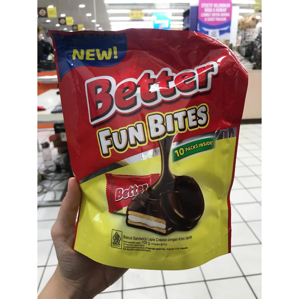 

BETTER FUN BITES 10'S 100G