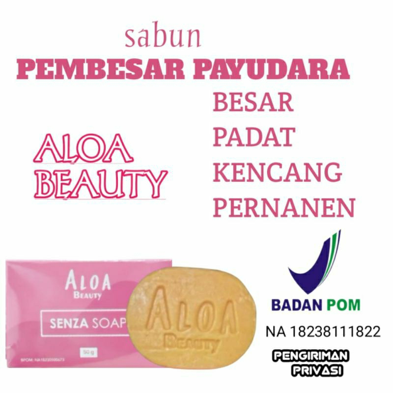 msg PembesarPayudara Ampuh Permanen sabun soap BPOM Breast Perawatan Tubuh aloa beauty PengencangPay
