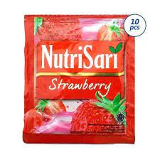 

Nutrisari 10 SACHET X 11 gr STRAWBERRY ( MINUMAN SERBUK ) BUBUK