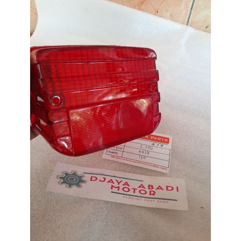 MIKA LAMPU BELAKANG MIKA STOPLAMP KACA STOPLAMP HONDA WIN 100 GL100 C700 SUPERCUB KUALITAS ORIGINAL 