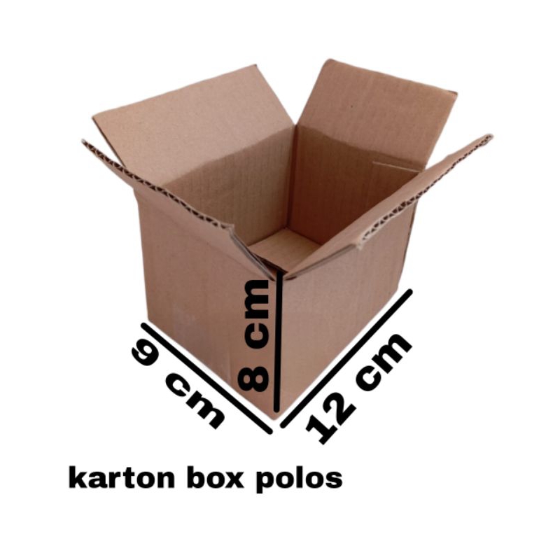 

kardus polos UK 12x9x8 kardus kecil kardus besar kardus packing