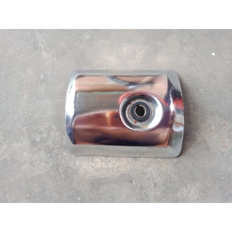 Cover Tutup Tameng Knalpot Bagian Depan Honda Tiger Revo Tirev Original Second