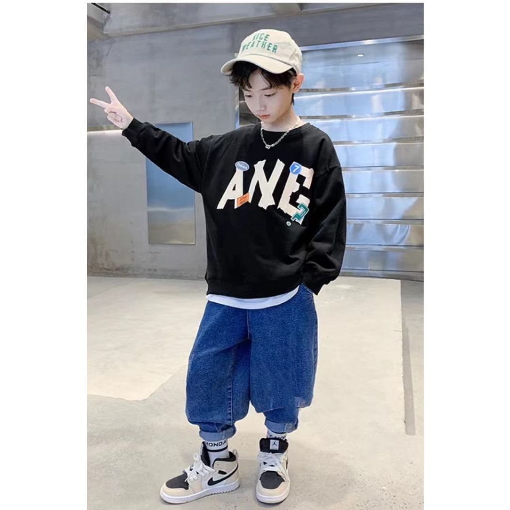 SETELAN SWEATER ANAK COWOK 5-10 TAHUN