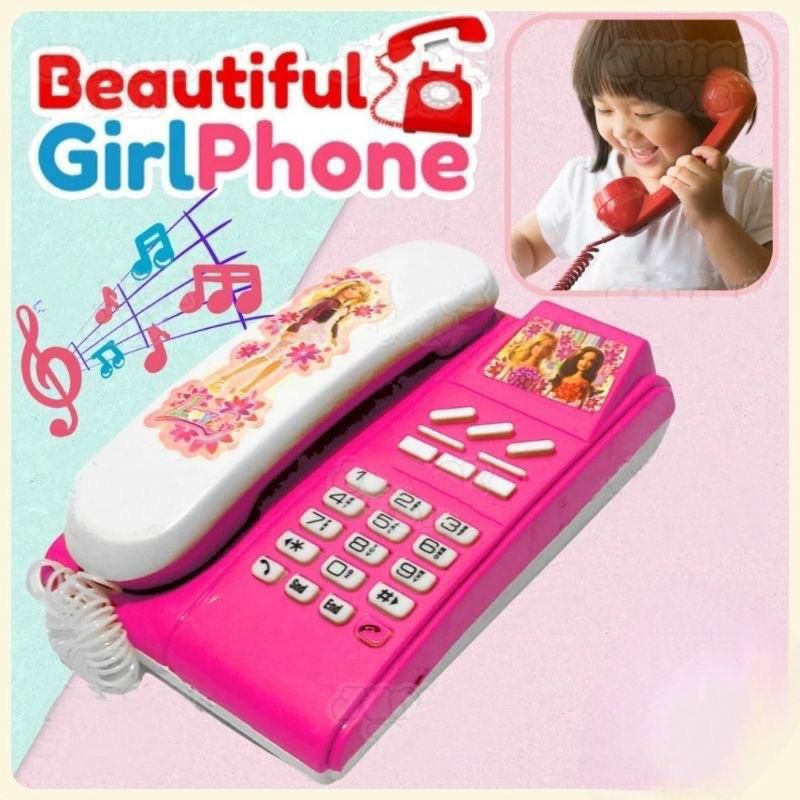 MAINAN TELEPON barbie Telephone princess telepon bayi barbie