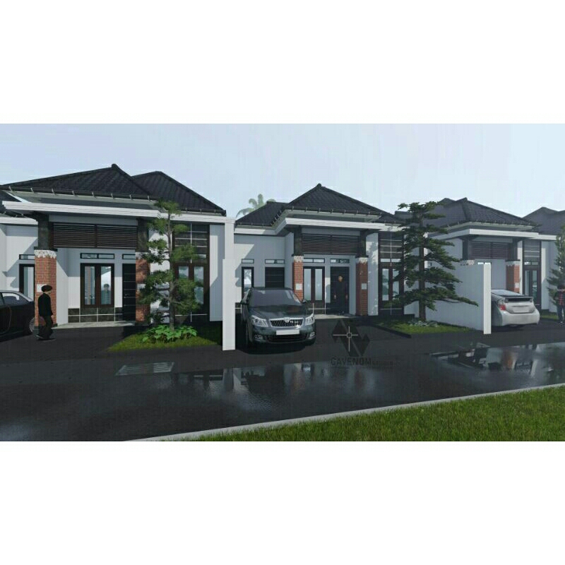 desain rumah 1 lantai