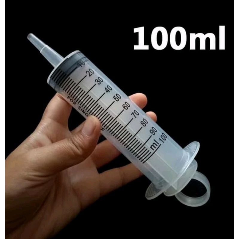 SPUIT SUNTIKAN BESAR 100ML ALAT PAKAN BURUNG