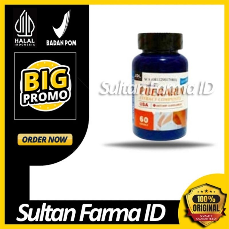 PUERARIN ® Puerarin Original Pengencang Payudara | Puerarin Asli Obat Pembesar Payudara 100% Herbal