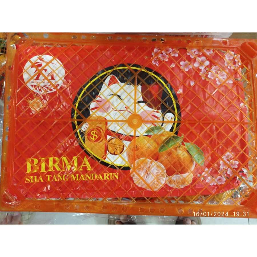 

JERUK SANTANG BIRMA MANDARIN PER KERANJANG - MANIS