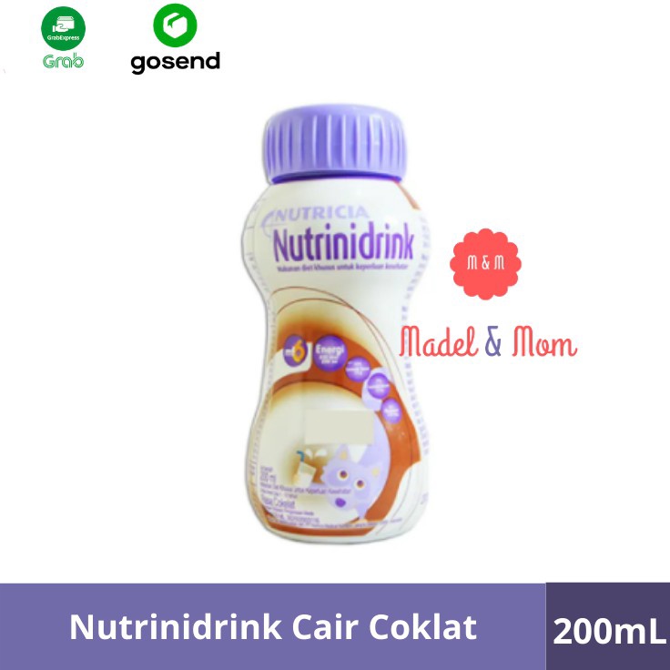 Pusat Garansi  Nutricia Nutrinidrink Cair Coklat 2 mL Gojek Grab Only