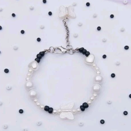 Gelang Manik kupu-kupu / Gelang Beads Kupu-kupu