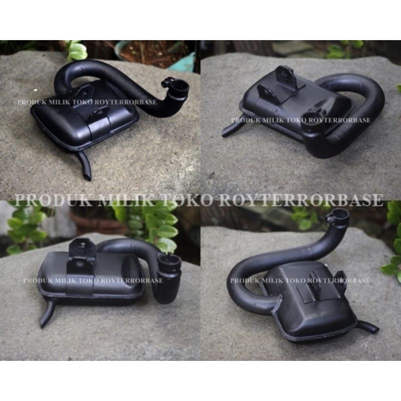 Knalpot vespa original DGM px excel super sprint ps