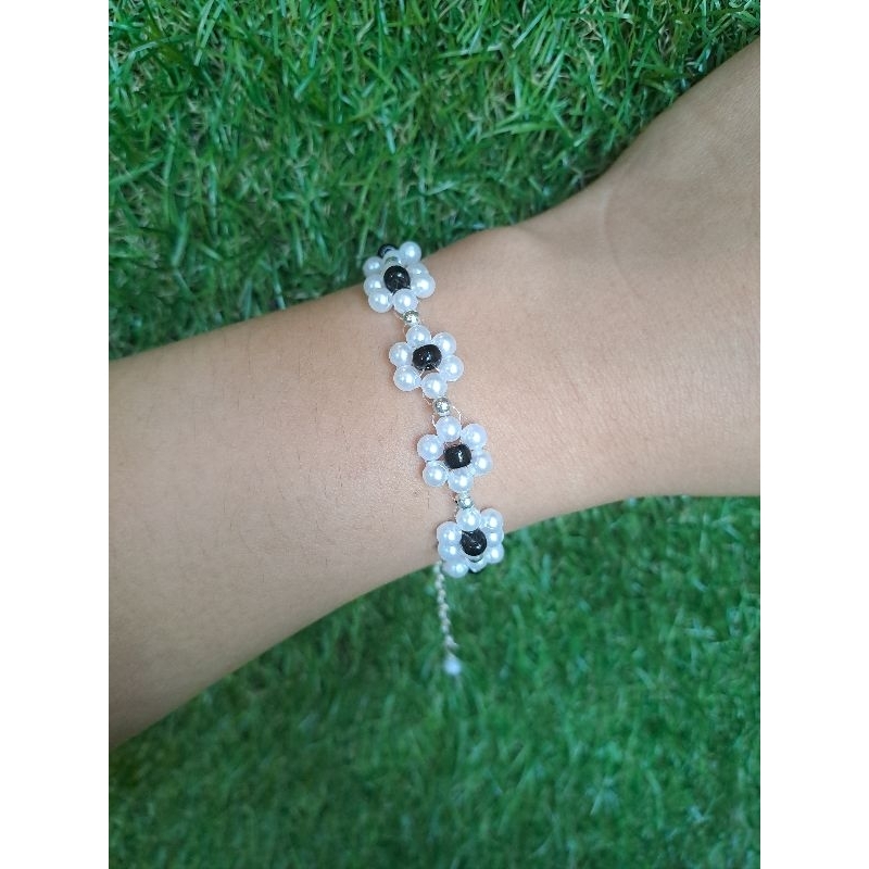 gelang manik mutiara ringan /gelang manik / beads