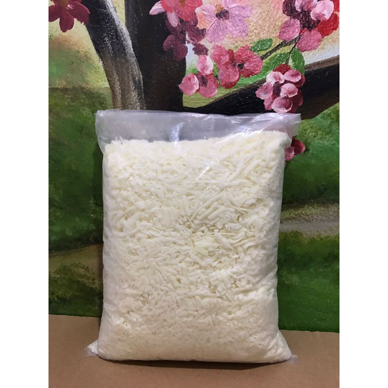 Keju mozarella shredded / mozarella parut impor