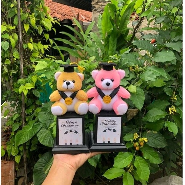 BEST SELLER TERMURAH | PIALA BONEKA WISUDA | PIALA WISUDA | TK SD SMP HADIAH