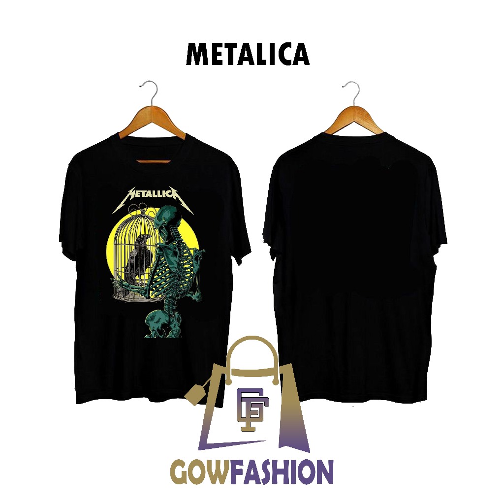 GOFASHION - KAOS METALICA BAND - BAND METALICA