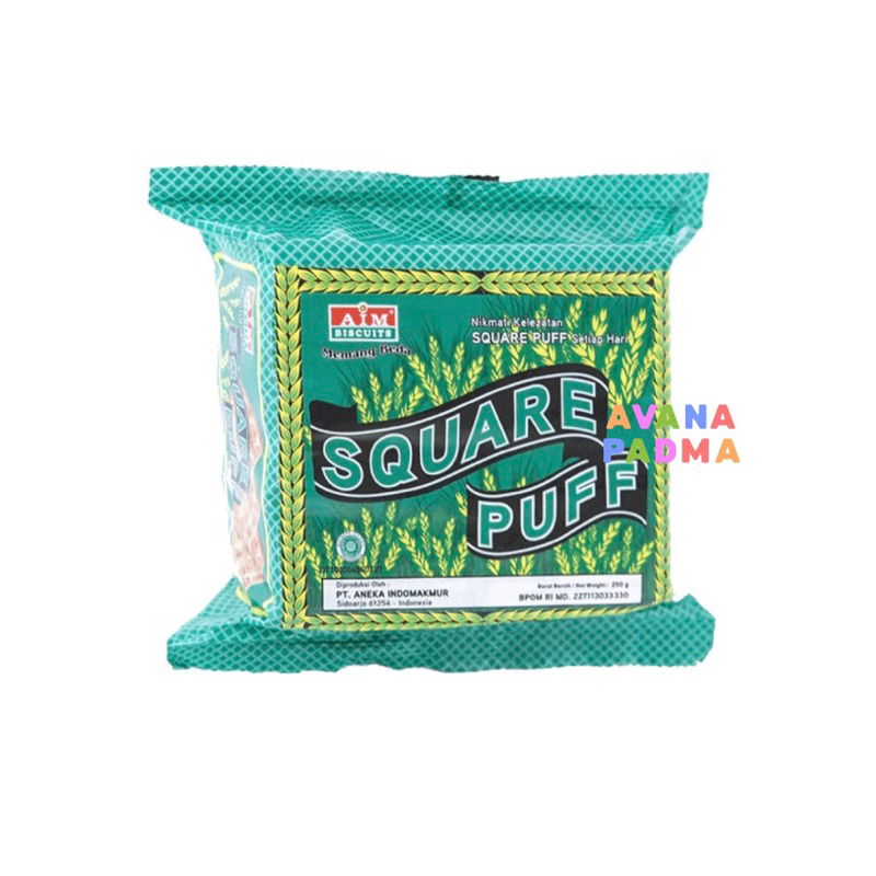 

Aim Biscuits Square Puff (250g)