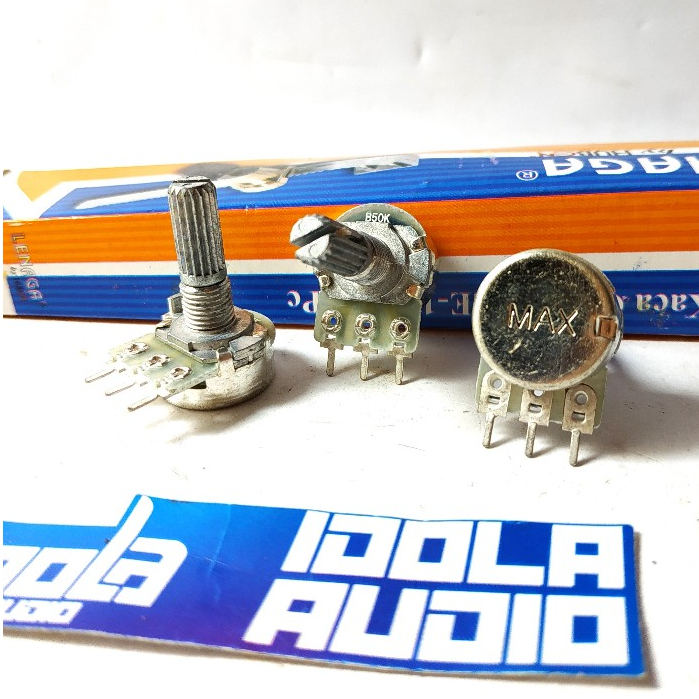 Potensio 50K Mono - 100K Mono MAX TAIWAN | Potensiometer 50 K Mono MAX