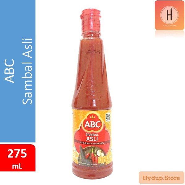 ABC Saos Sambal Asli Botol 275 ml | Saos ABC Botol 275 ml